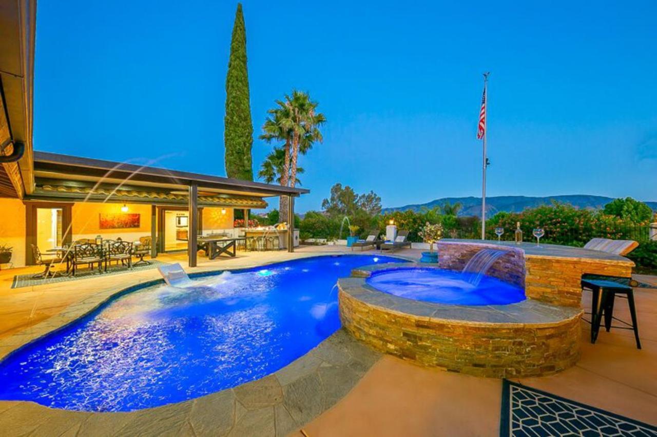 Perfect Wine Country Hilltop Hacienda Estate Villa Temecula Exteriör bild