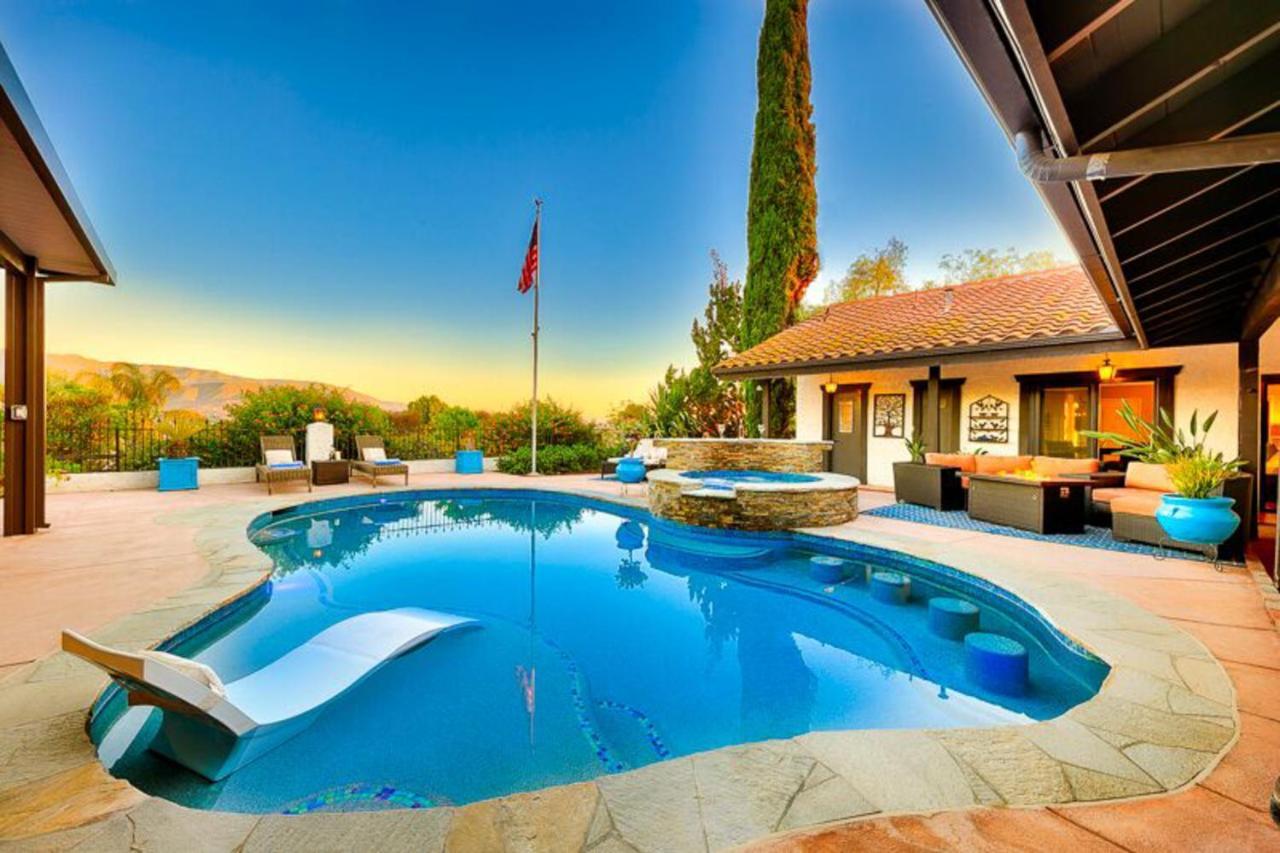 Perfect Wine Country Hilltop Hacienda Estate Villa Temecula Exteriör bild